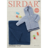 SLX 4808 Crochet Jacket and Rug